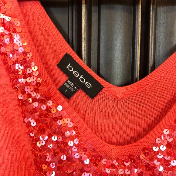 Bebe sequin knit tank - Picture 3 of 7